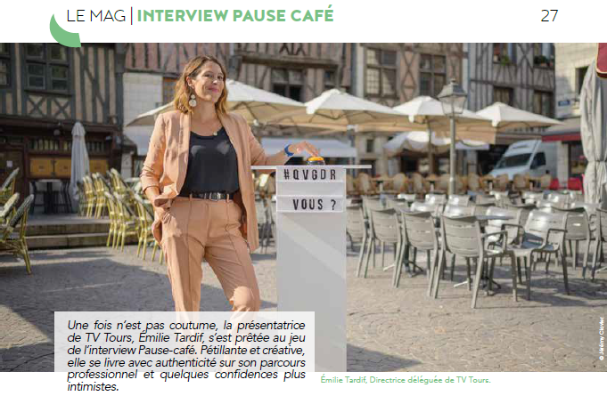 Interview café - L'EPICENTRE EMILIE TARDIF - Emilie Marmion