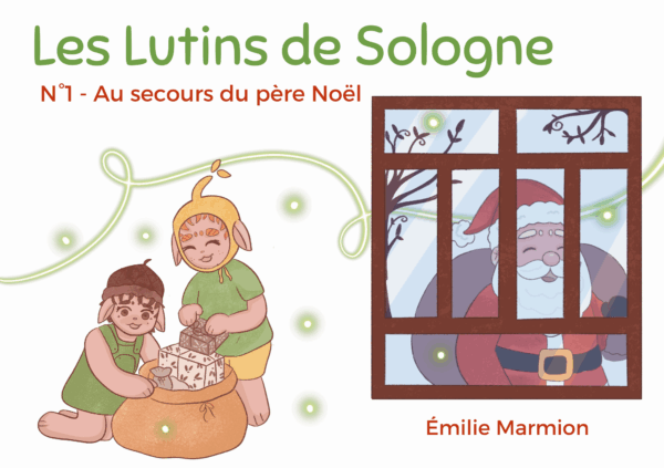 Page de couverture N°1 - Au secours du père Noël